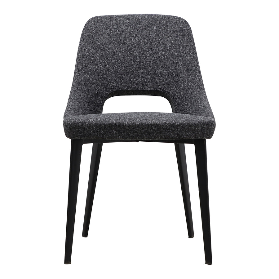 Moe's Home Tizz Dining Chair in Dark Grey (31.5' x 20' x 22') - EJ-1041-25