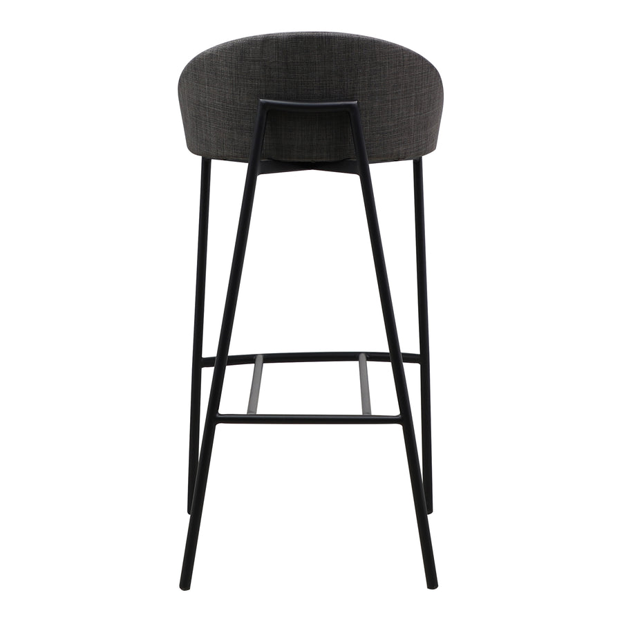 Moe's Home Soco Bar Stool in Charcoal Grey (31.5' x 26' x 20.5') - EJ-1043-07