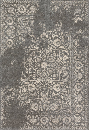 Emory Rug in Charcoal & Ivory