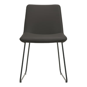 Moe's Home Villa Dining Chair in Black (31.7' x 19.3' x 23') - EQ-1010-02