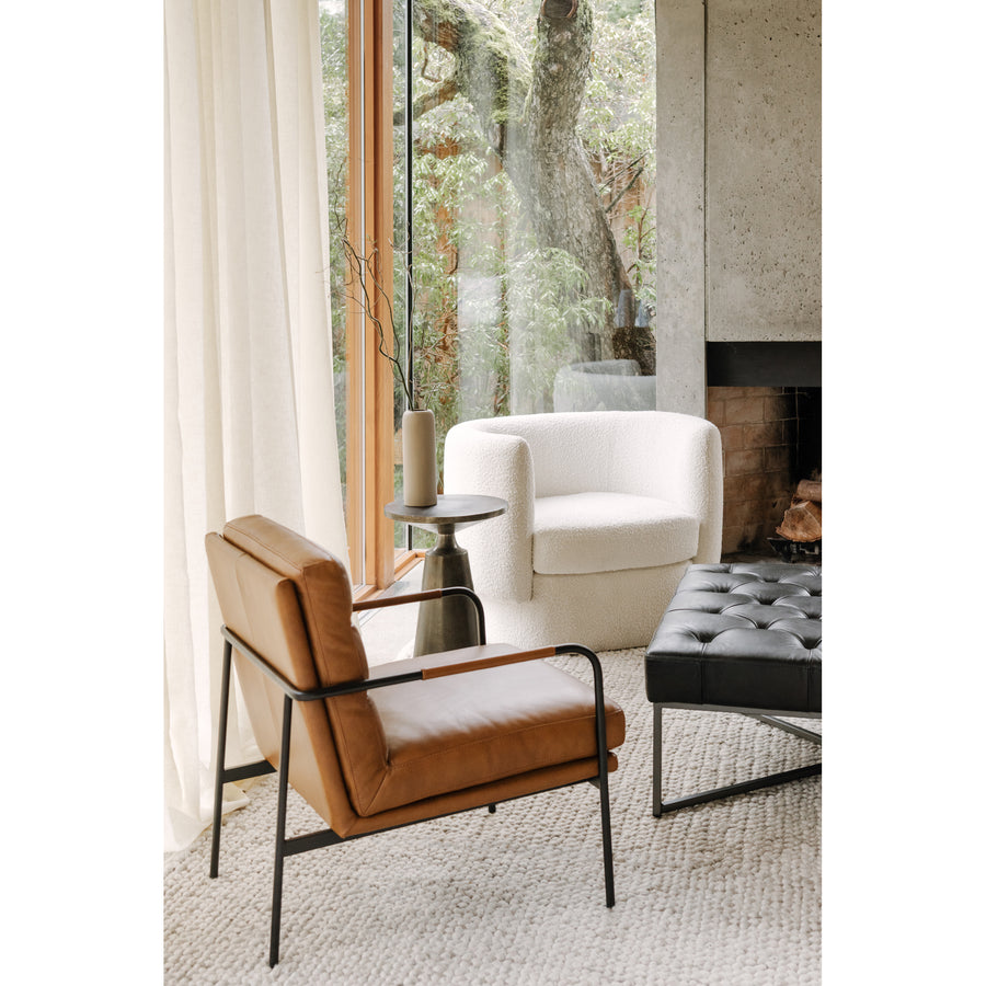 Moe's Home Verlaine Chair in Chestnut Brown (32' x 23.5' x 31') - EQ-1013-03