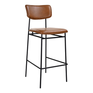 Moe's Home Sailor Bar Stool in Brown (42.5' x 18.1' x 21.5') - EQ-1014-03