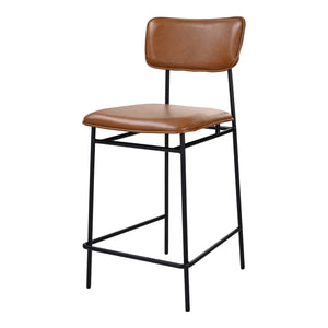 Moe's Home Sailor Counter Stool in Brown (42.5' x 18.1' x 21.5') - EQ-1015-03