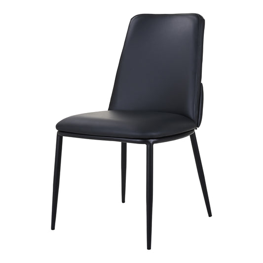 Moe's Home Douglas Dining Chair in Black (34" x 19.1" x 23.2") - EQ-1017-02