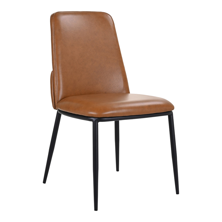 Moe's Home Douglas Dining Chair in Brown (34' x 19.1' x 23.2') - EQ-1017-03