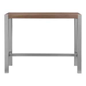 Moe's Home Riva Counter Table in Walnut (36' x 47' x 24') - ER-1079-03