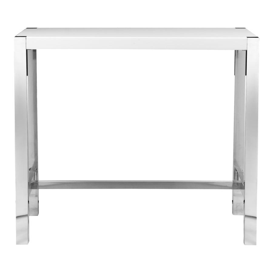 Moe's Home Riva Bar Table in White (41' x 47' x 24') - ER-1080-18