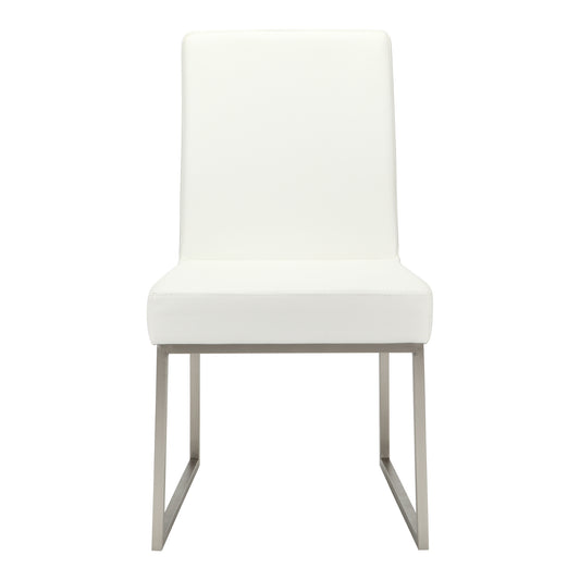 Moe's Home Tyson Dining Chair in White (35" x 20" x 25") - ER-2012-18