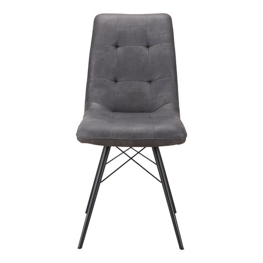 Moe's Home Morrison Dining Chair in Grey (36" x 18" x 25") - ER-2029-15