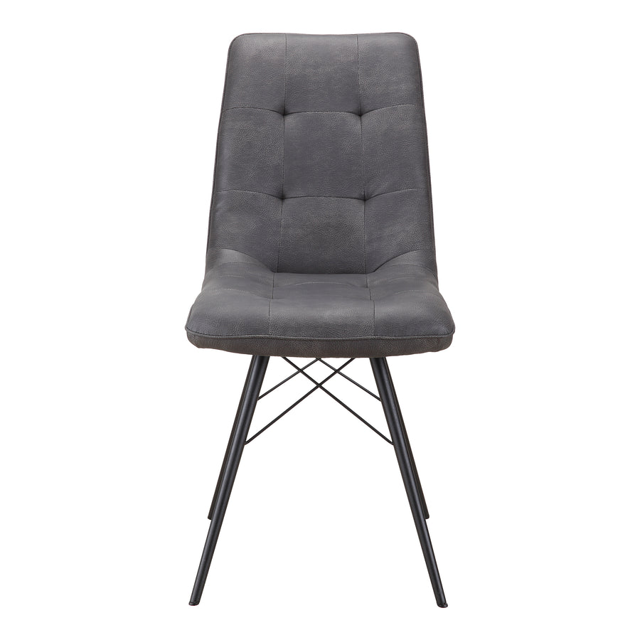 Moe's Home Morrison Dining Chair in Grey (36' x 18' x 25') - ER-2029-15