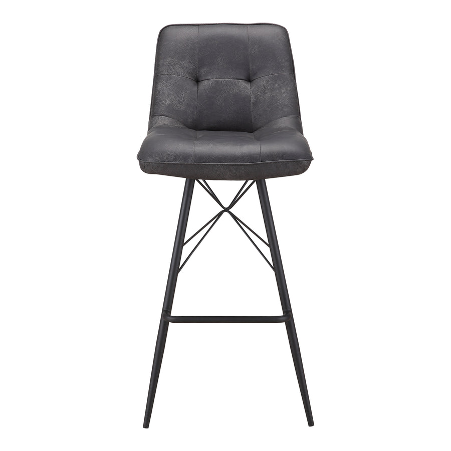 Moe's Home Morrison Bar Stool in Grey (40' x 18.5' x 22') - ER-2031-15