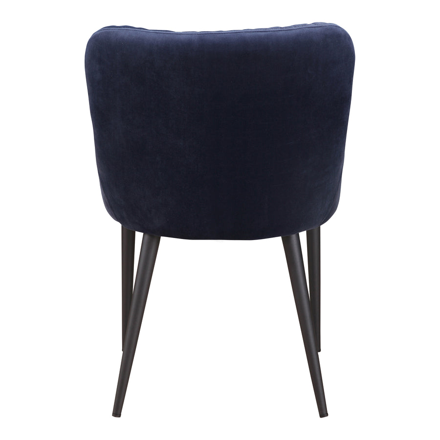 Moe's Home Etta Dining Chair in Dark Blue (32' x 20.5' x 23.5') - ER-2047-46