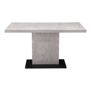 Moe's Home Hanlon Dining Table in Grey (29.5' x 53' x 31.5') - ER-2064-29