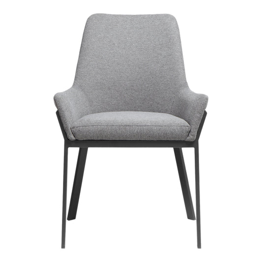 Moe's Home Lloyd Dining Chair in Grey (34" x 22" x 23") - ER-2082-25