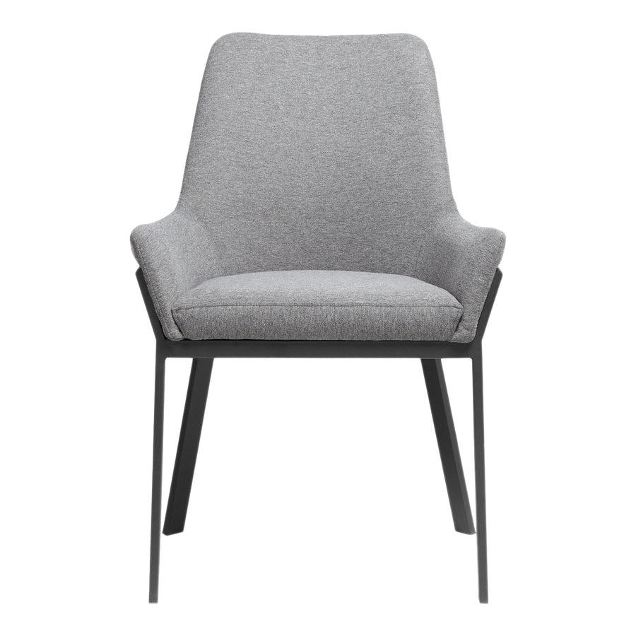 Moe's Home Lloyd Dining Chair in Grey (34' x 22' x 23') - ER-2082-25