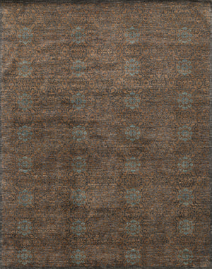 Essex Rug in Tobacco & Charcoal