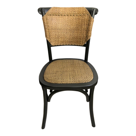 Moe's Home Colmar Dining Chair in Black (35" x 16.5" x 17.5") - FG-1011-02