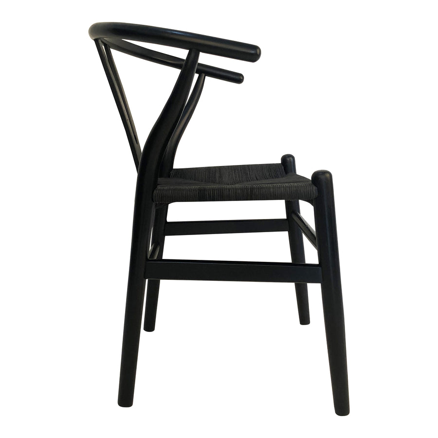 Moe's Home Ventana Dining Chair in Black (31' x 19.5' x 16.5') - FG-1015-02