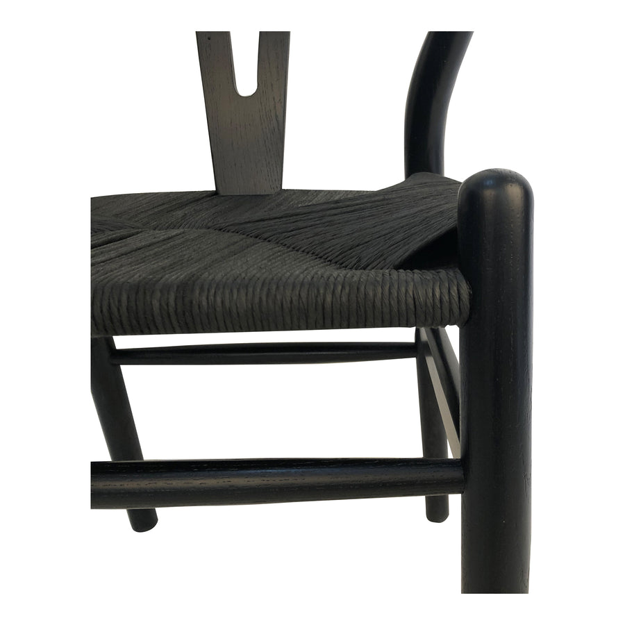 Moe's Home Ventana Dining Chair in Black (31' x 19.5' x 16.5') - FG-1015-02
