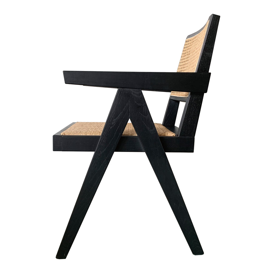 Moe's Home Takashi Dining Chair in Black (33' x 20' x 20') - FG-1022-02