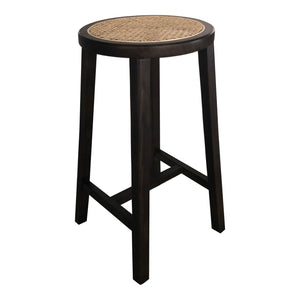 Moe's Home Mcguire Counter Stool in Dark Brown (26' x 14' x 14') - FG-1024-02