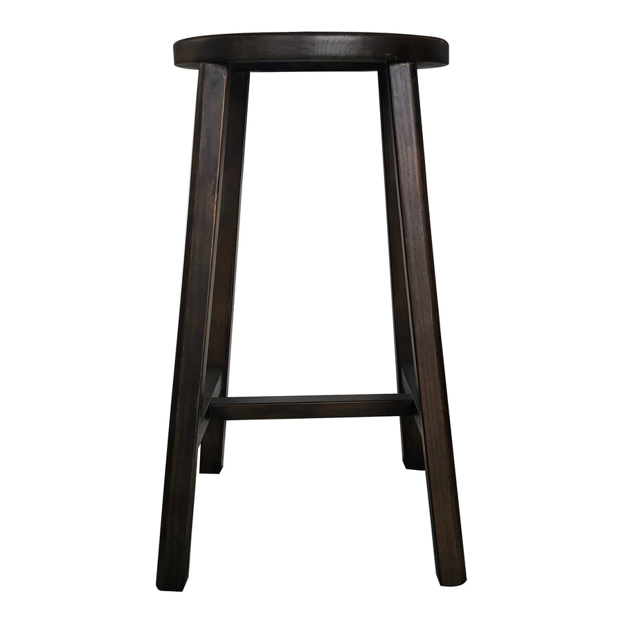 Moe's Home Mcguire Counter Stool in Dark Brown (26' x 14' x 14') - FG-1024-02