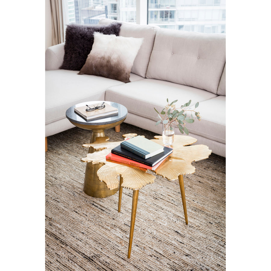 Moe's Home Amoeba Accent Table in Gold (20' x 28' x 24') - FI-1006-32
