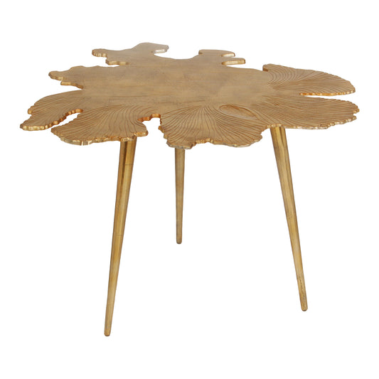 Moe's Home Amoeba Accent Table in Gold (20" x 28" x 24") - FI-1006-32