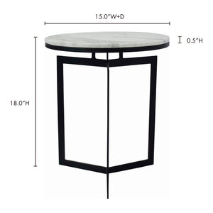 Moe's Home Taryn Accent Table in Small (18' x 15' x 15') - FI-1096-18