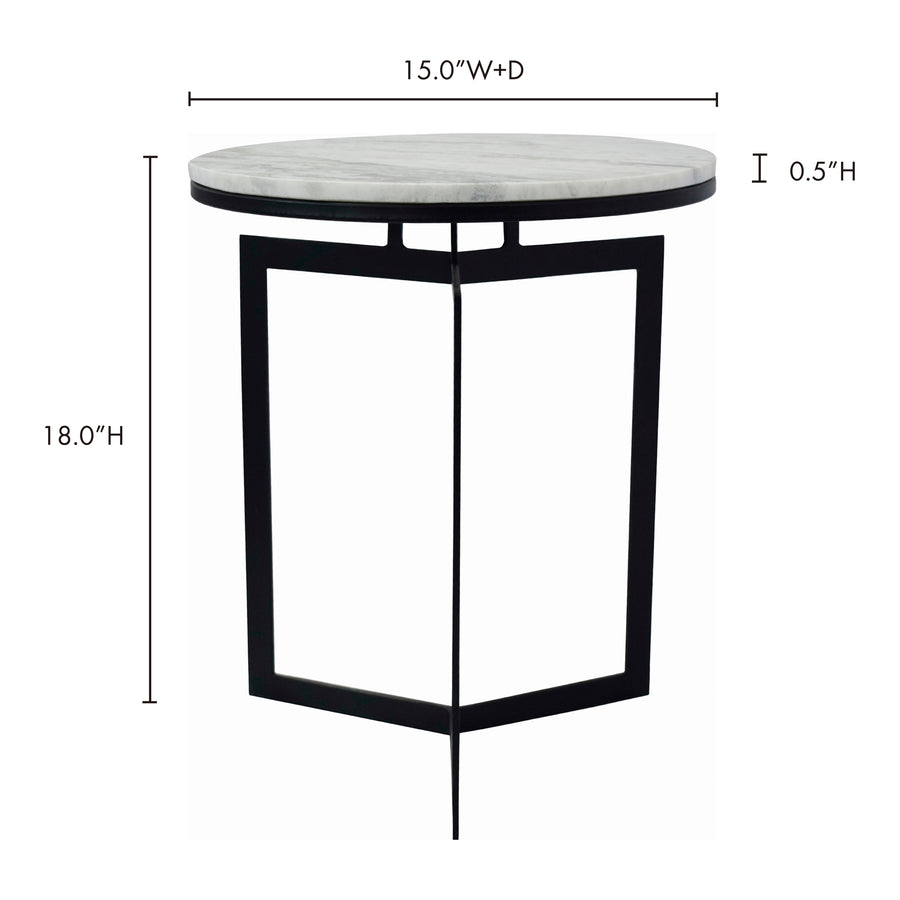 Moe's Home Taryn Accent Table in Small (18' x 15' x 15') - FI-1096-18