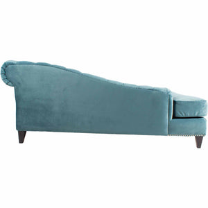 Moe's Home Bibiano Chaise in Blue (29' x 71' x 39') - FN-1031-50