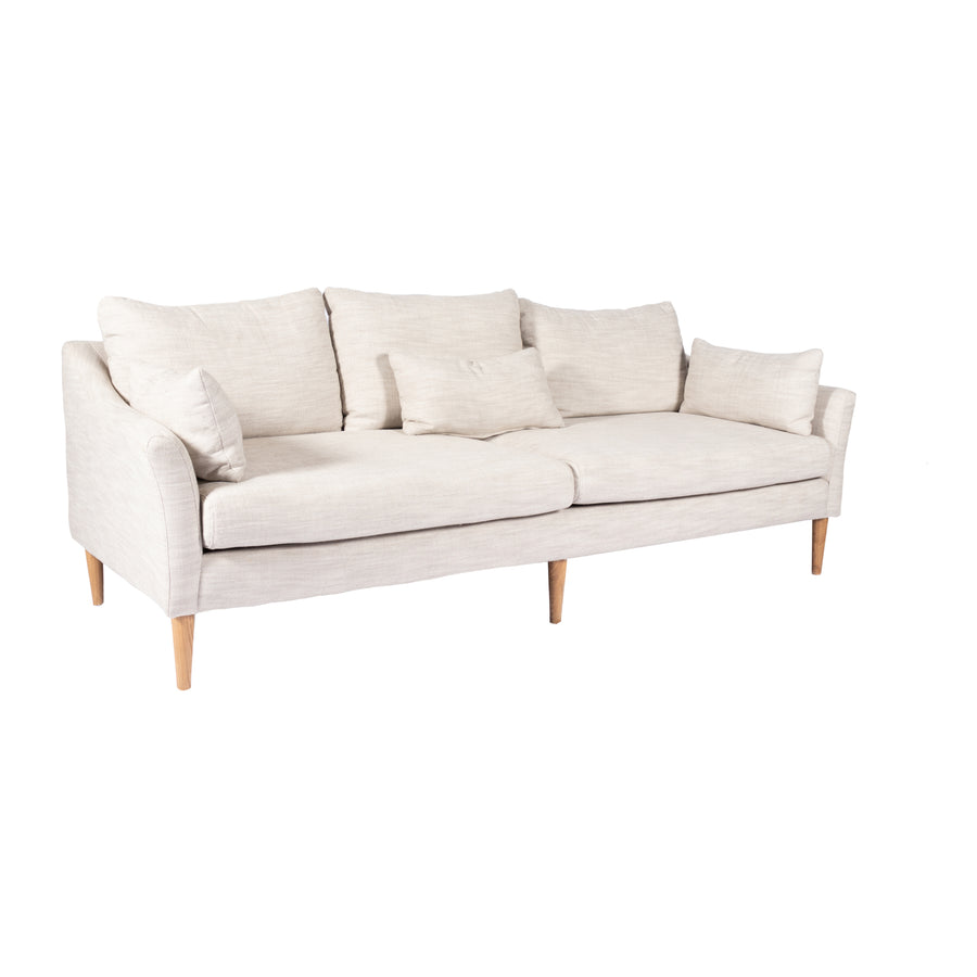 Moe's Home Calista Sofa in Grey (27.5' x 82.5' x 34.5') - FN-1034-34
