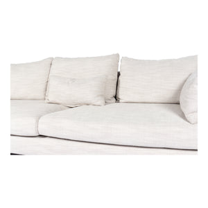 Moe's Home Calista Sofa in Grey (27.5' x 82.5' x 34.5') - FN-1034-34