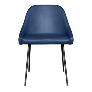 Moe's Home Blaze Dining Chair in Blue (30' x 22' x 24') - FN-1035-26