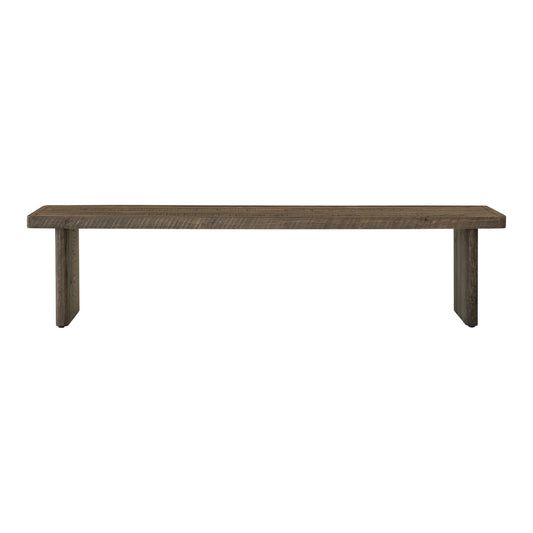 Moe's Home Monterey Dining Bench in Brown (18" x 73" x 14") - FR-1028-29