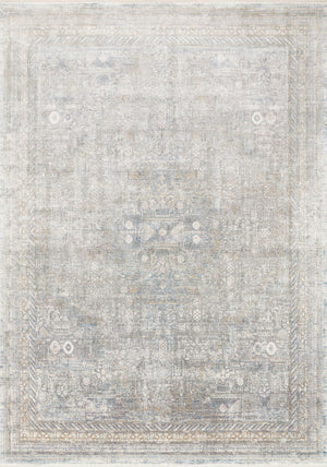 Gemma Rug in Silver & Multi