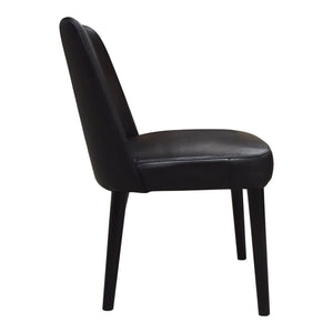 Moe's Home Fitch Dining Chair in Black (32' x 20.5' x 23') - GO-1005-02