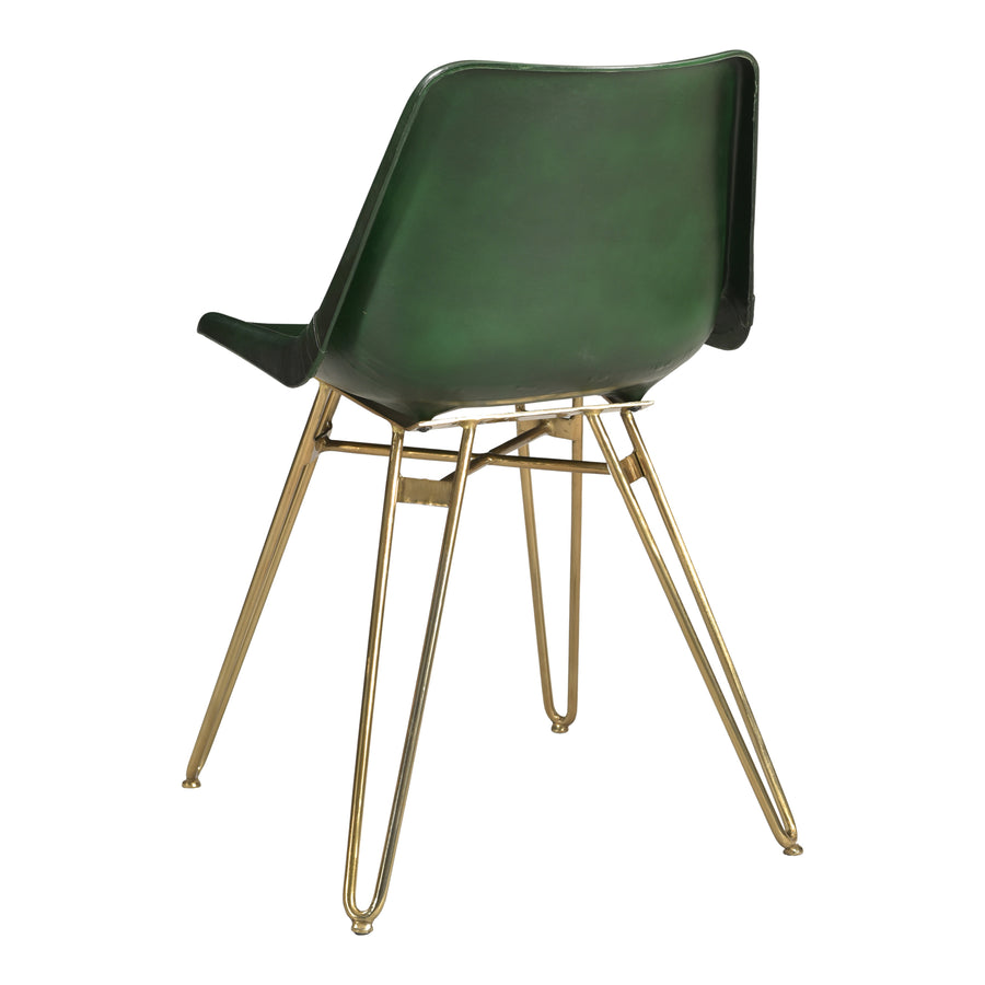Moe's Home Omni Dining Chair in Green (30' x 18' x 20.5') - GZ-1013-16