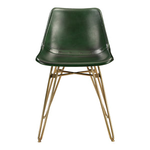Moe's Home Omni Dining Chair in Green (30' x 18' x 20.5') - GZ-1013-16