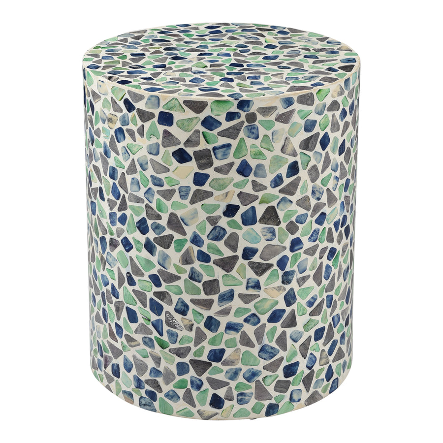 Moe's Home Olympia End Table in Multicolor (18' x 15' x 15') - GZ-1125-37