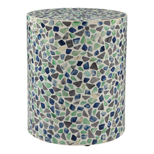 Moe's Home Olympia End Table in Multicolor (18' x 15' x 15') - GZ-1125-37