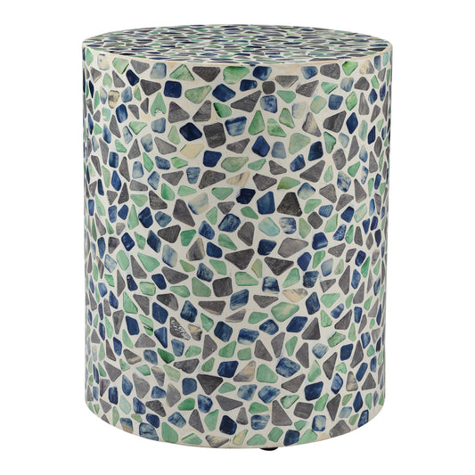 Moe's Home Olympia End Table in Multicolor (18" x 15" x 15") - GZ-1125-37