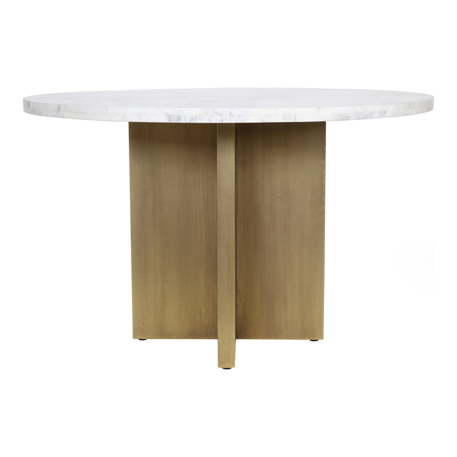 Moe's Home Graze Dining Table in White (30' x 48' x 48') - GZ-1144-18