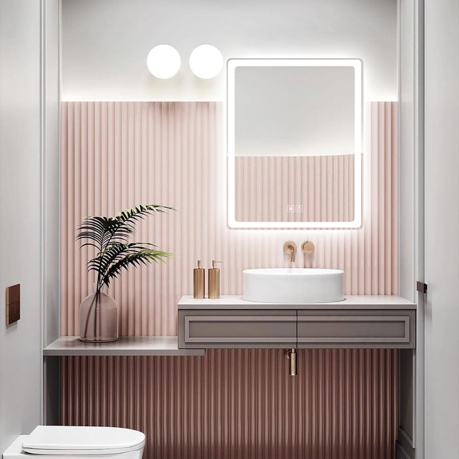 40-in H x 32-in W LED Bathroom Mirror
