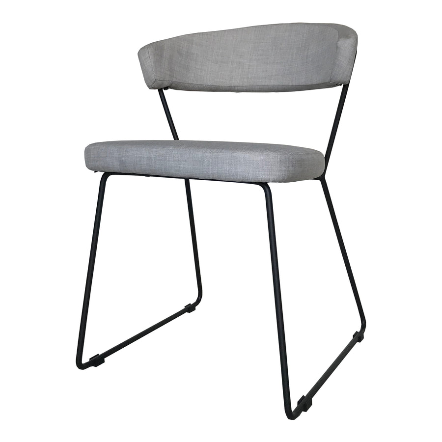 Moe's Home Adria Dining Chair in Grey (30' x 21' x 21') - HK-1010-15