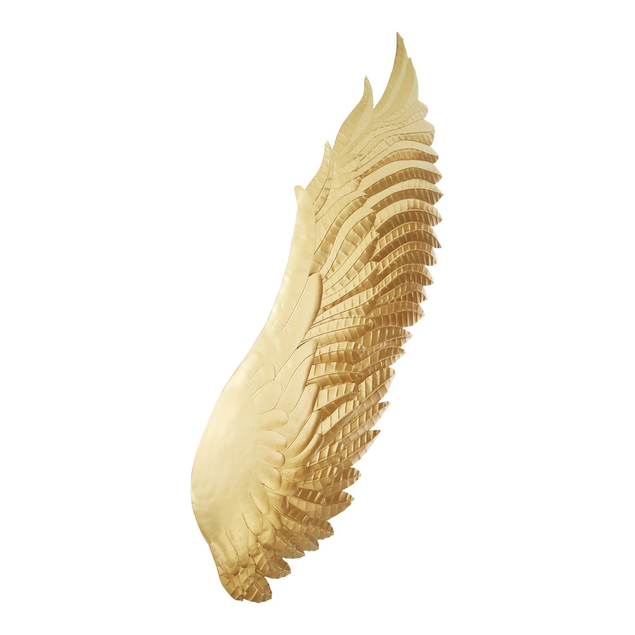 Moe's Home Wings Wall Sculpture in Gold (26' x 54' x 2') - HZ-1023-32