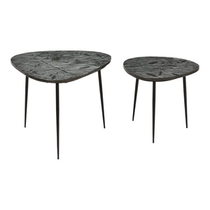 Moe's Home Rigby Accent Table in Black (18.5' x 26' x 26') - IK-1023-02
