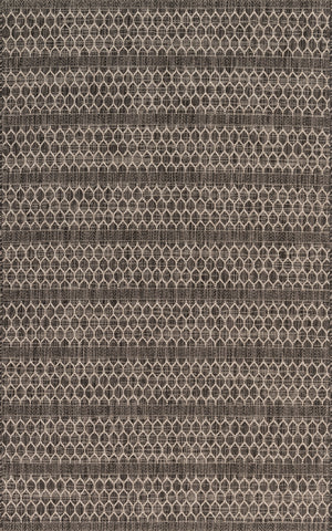 Isle Rug in Black & Grey