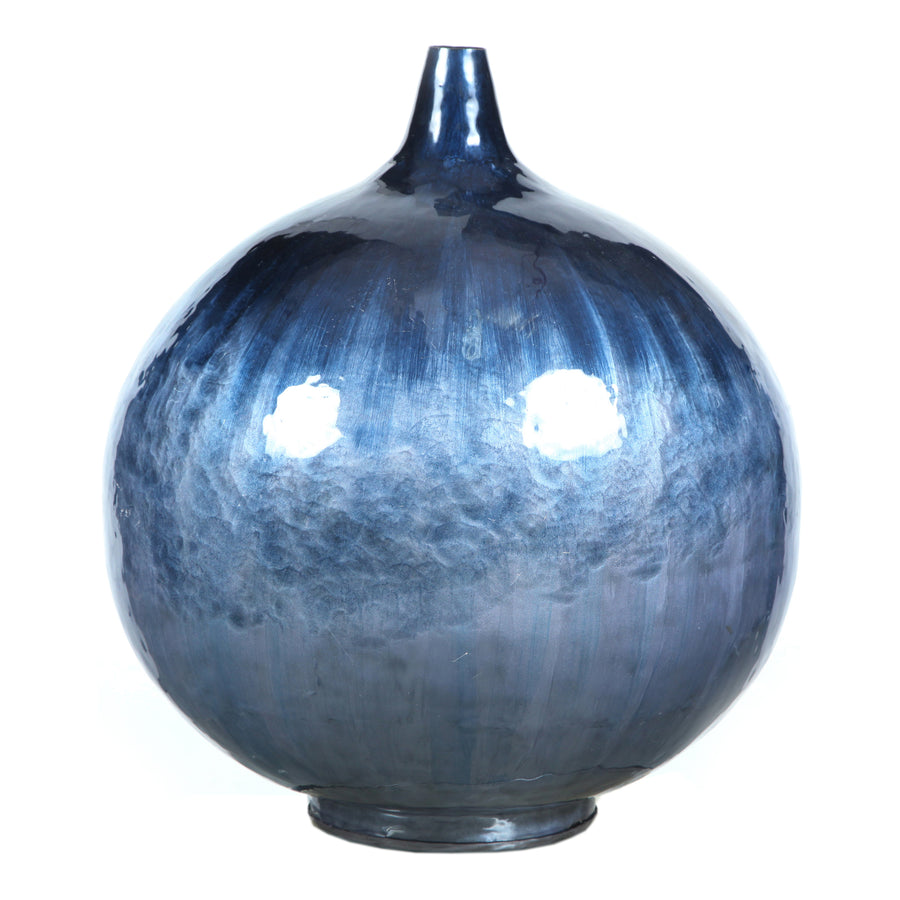 Moe's Home Abaco Vase in Blue (17' x 14' x 14') - IX-1088-26