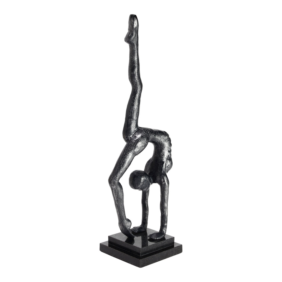 Moe's Home Namaste Statue in Graphite (20' x 3' x 6') - IX-1112-02